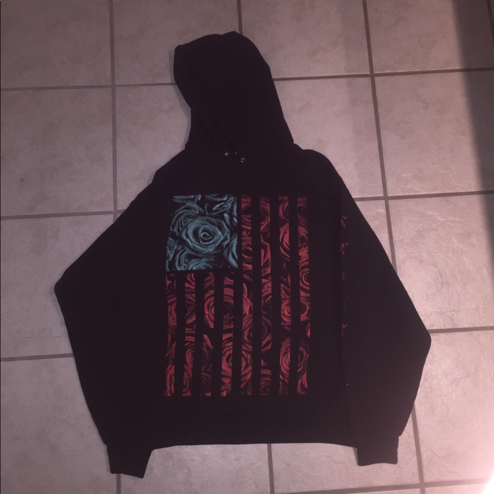 American rose hoodie men’s medium